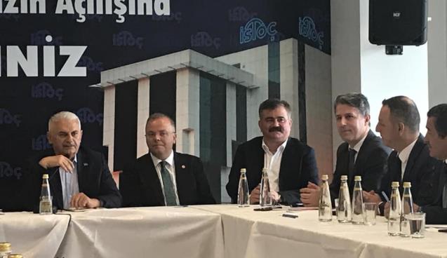 Zonguldaklılarla bir araya geldi..