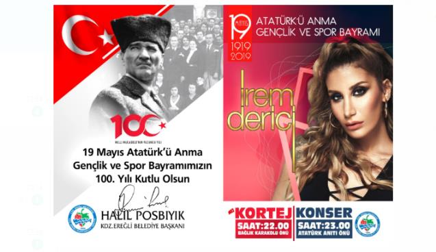   POSBIYIK; “100.YIL COŞKUSUNDA EREĞLİ’DE BULUŞALIM”