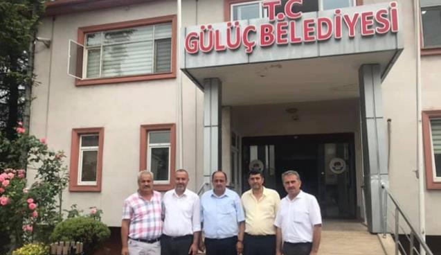 Gülüç’te yapılan çalışmaları incelediler…