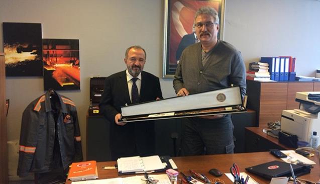 BEÜ Rektörü Çufalı ERDEMİR’i ziyaret etti