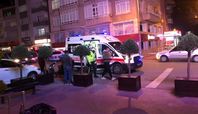 Bir yaralı.