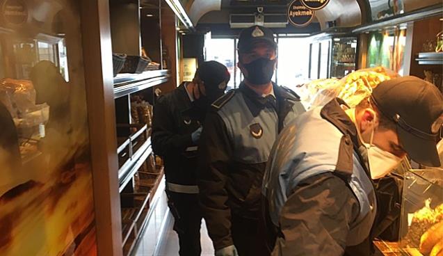 4 işyerine bin 568 TL ceza kesildi