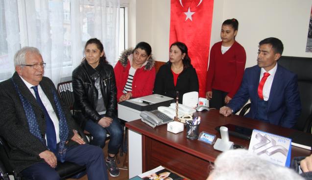 Batı Karadeniz Romanlar Derneği'ne ziyaret..