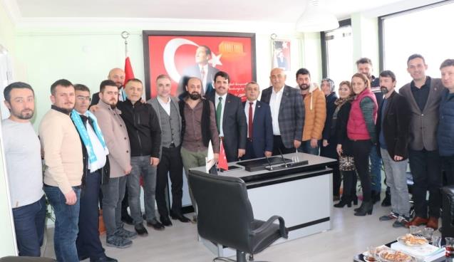  Şahin Berber ve Kuaför esnafı ile bir araya geldi...