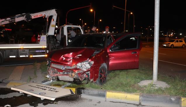 Yasak sonrası gezi kaza ile bitti…