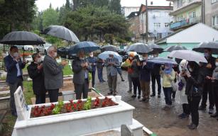 YAMAN CİVAN, MEZARI BAŞINDA ANILDI