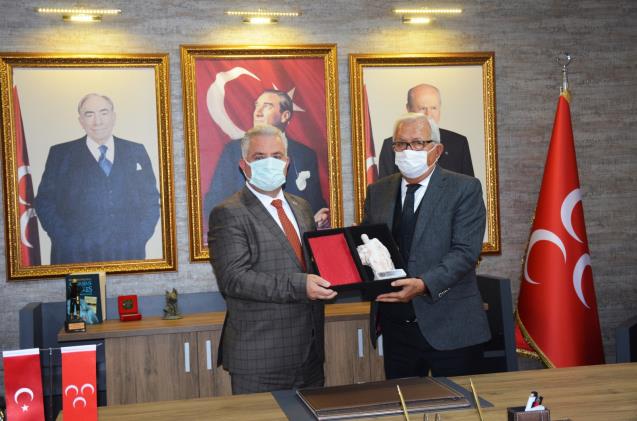 BAŞKAN POSBIYIK’TAN MHP’YE İADE-İ ZİYARET