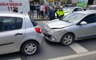 Zincirleme kaza, 1 yaralı…