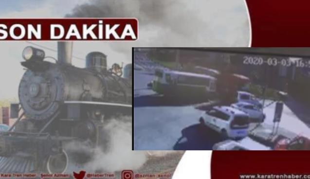 KAZA ANI SANİYE SANİYE KAMERALARDA...