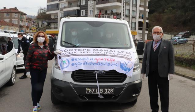 POSBIYIK  MASKE DAĞITIMINA 31 MAHALLEDE BAŞLADIK