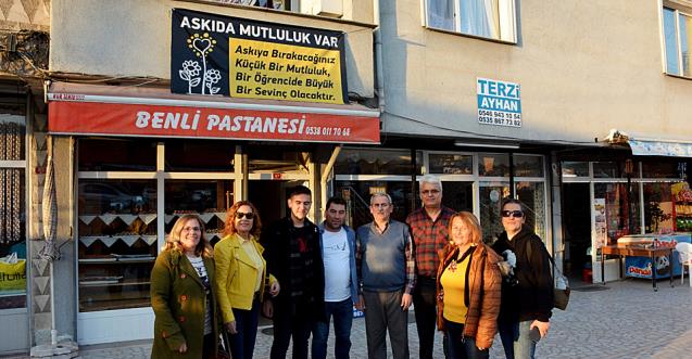 Bayan Posbıyık da “Askıda Mutluluk Var” dedi...