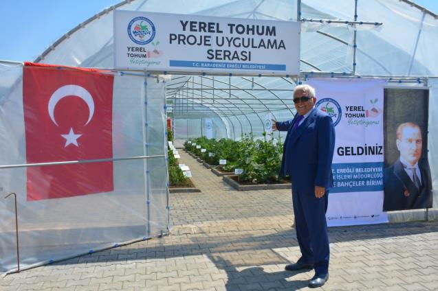 KDZ. EREĞLİ BELEDİYESİ ATA TOHUMU ÜRETİMİNE BAŞLADI 