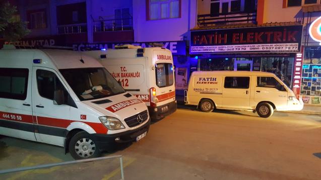 Cam Silen Kadın Düştü !!!