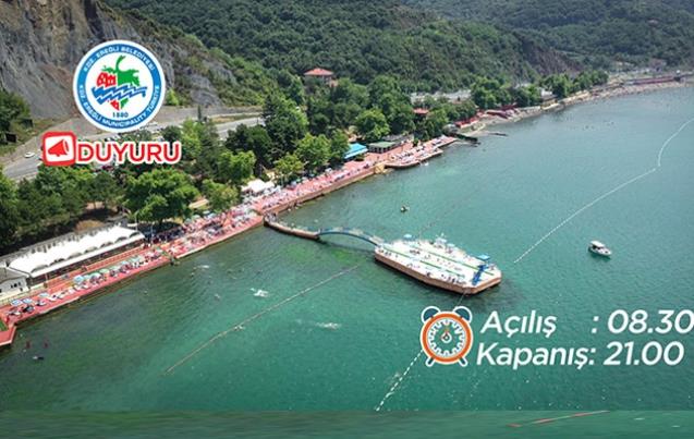 Plajlar ve Mesire Alanının kapanış saatleri uzatıldı