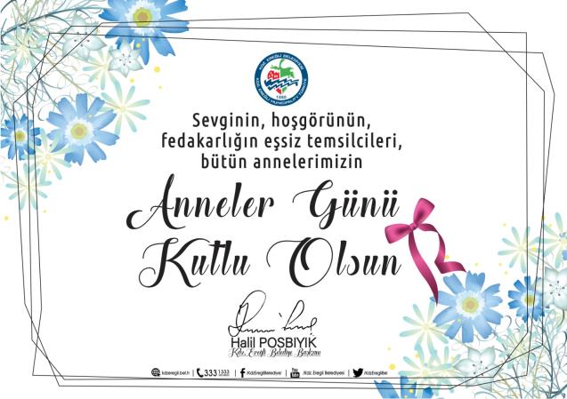 POSBIYIK ANNELER GÜNÜNÜ KUTLADI