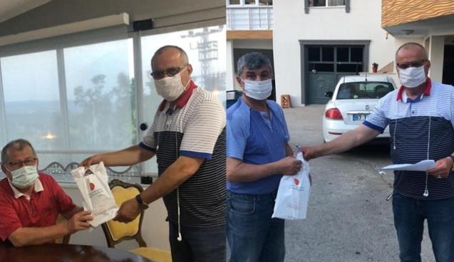 CUMHUR BAŞKANI GÖNDERDİ,EMANETLER TESLİM EDİLDİ