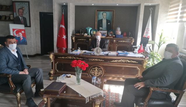 Türk Metalden Kaymakama Ziyaret 