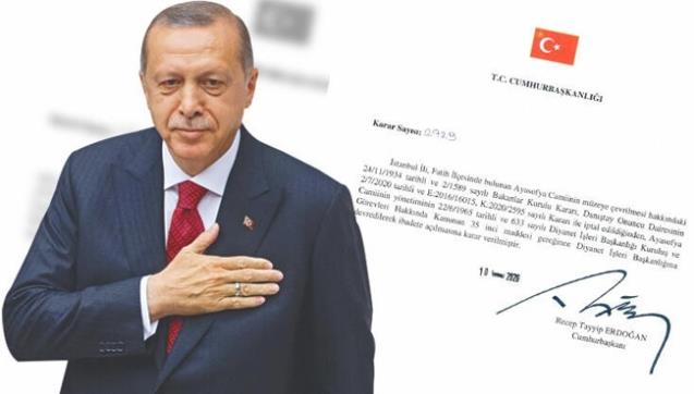 Cumhurbaşkanı Erdoğan imzaladı