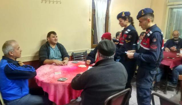 Zonguldak'ta jandarmadan 'Huzur ve Güven' uygulaması