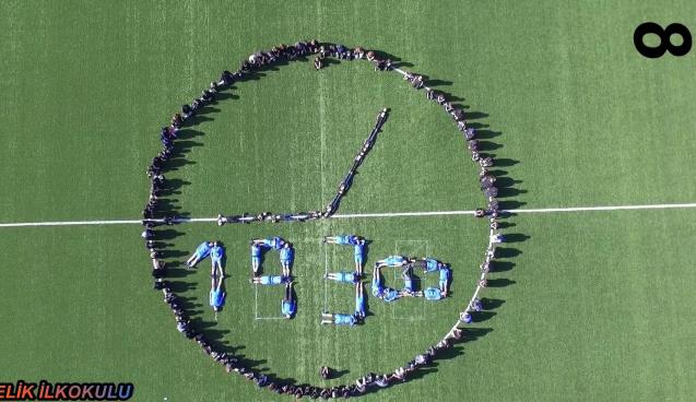 İlkokul öğrencilerinden anlamlı 10 Kasım klibi