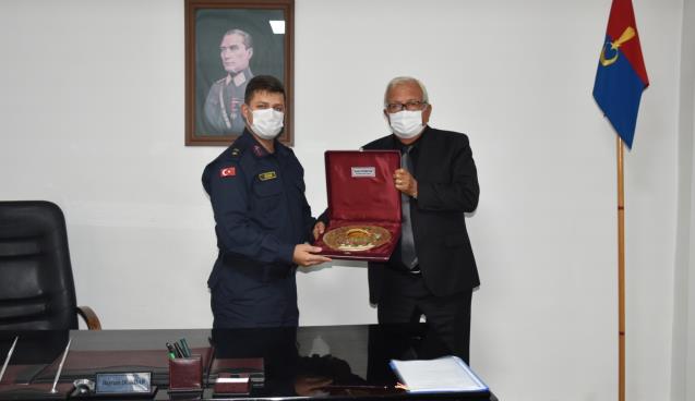 POSBIYIK’TAN JANDARMA KOMUTANI DÜNDAR’A ZİYARET