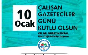 Başkan Uysal; “Mesleğine emek ve gönül veren…”