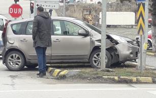Karabük'te trafik kazası: 2 yaralı