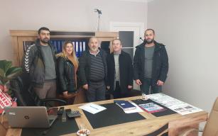 Alkandan KaraTren Haber Ajansına Ziyaret