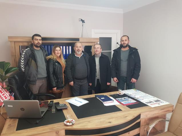 Alkandan KaraTren Haber Ajansına Ziyaret