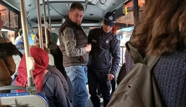 Halk otobüsleri denetleniyor