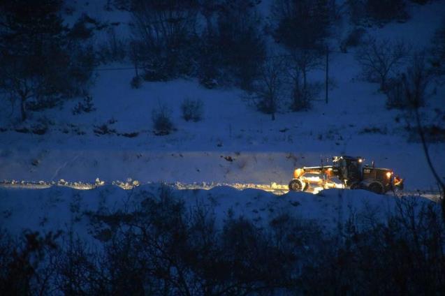 Karabük'te 135 köy yolu ulaşıma açıldı