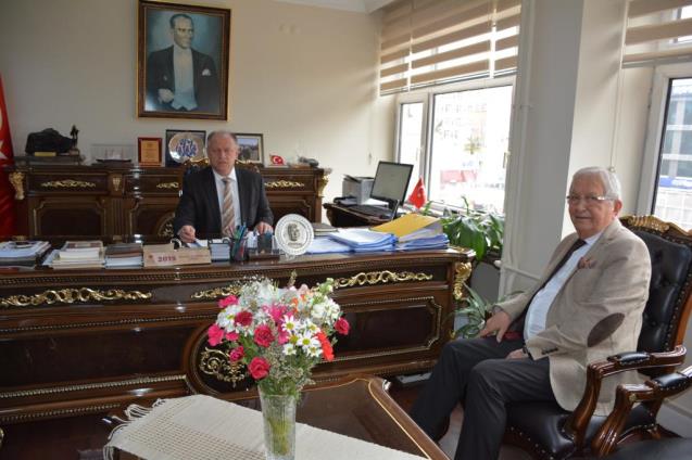 BAŞKAN POSBIYIK, KAYMAKAM ÇORUMLUOĞLU’NU ZİYARET ETTİ