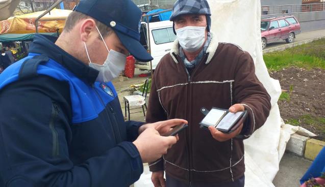 GÜLÜÇ PAZAR YERİNE DENETİM 