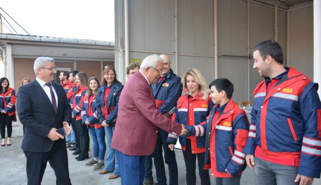 “İTFAİYE TEŞKİLATIMIZ İLE GURUR DUYUYORUM.”