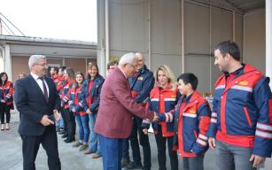 “İTFAİYE TEŞKİLATIMIZ İLE GURUR DUYUYORUM.”