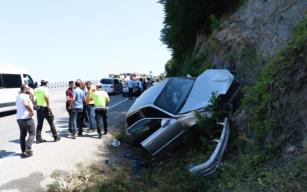 Zonguldak’ta trafik kazası: 3 yaralı 