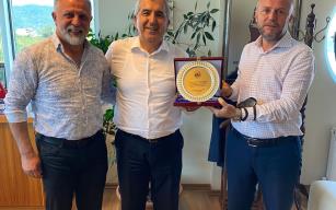  TATMETAL ÇELİK A.Ş'YE ODAMIZDAN PLAKET