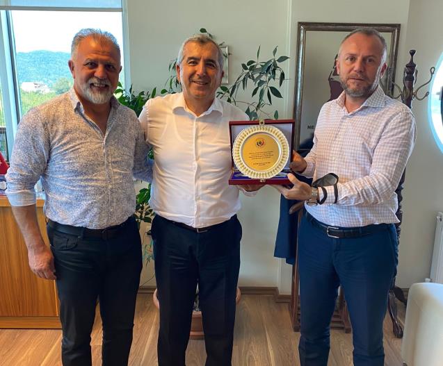  TATMETAL ÇELİK A.Ş'YE ODAMIZDAN PLAKET