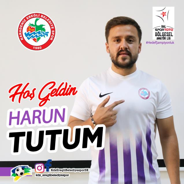 HARUN TUTUM, EREĞLİ BELEDİYESPOR’DA