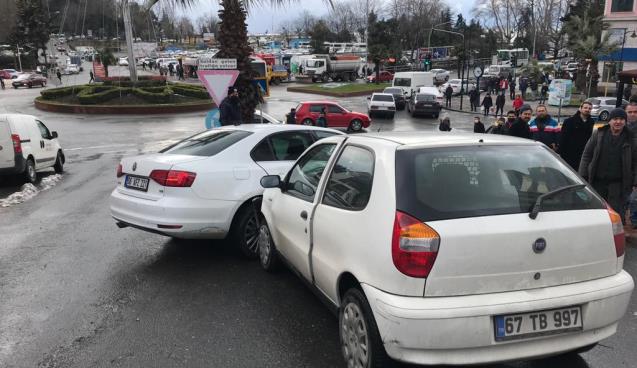 Trafik kazısı.