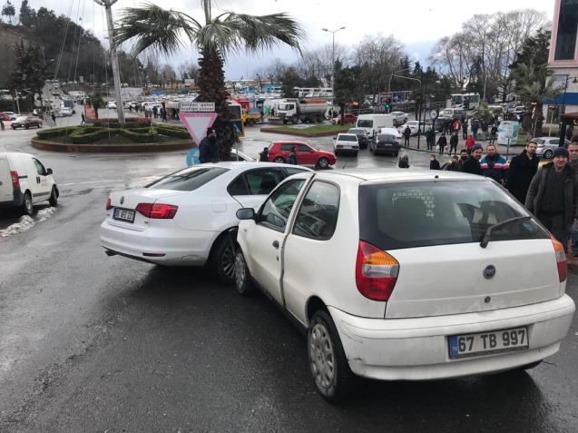 Trafik kazısı.