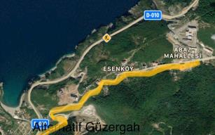 Hastane yolu kapatıldı