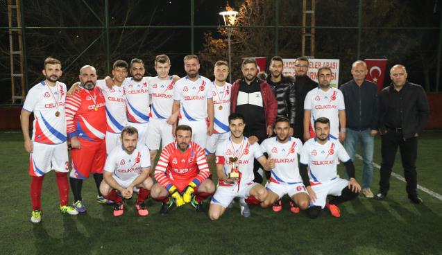 1.Haddehaneler turnuvası şampiyonu Çelikray oldu