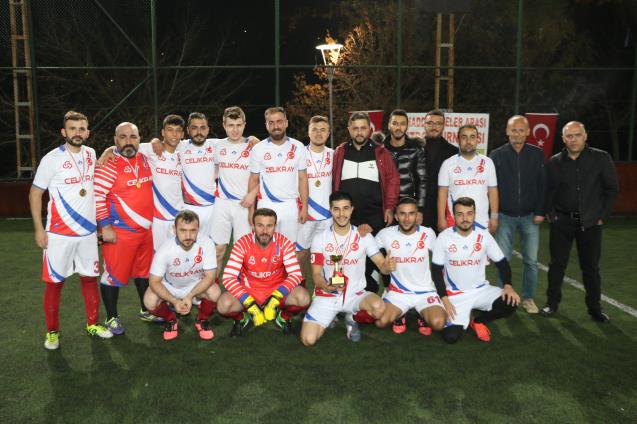 1.Haddehaneler turnuvası şampiyonu Çelikray oldu