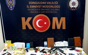 Zonguldak’ta tefeci operasyonu; 10 gözaltı