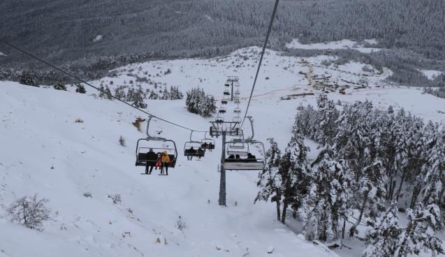 Keltepe Kayak Merkezine servisler başladı