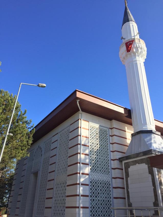 Dedeoğlu camii yeni ihtişamı ile ibadete açıldı