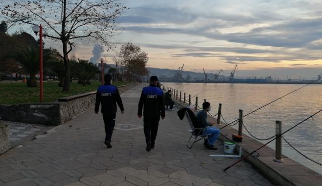 AMATÖR BALIKÇILARA 3 METRE MESAFE DENETİMİ