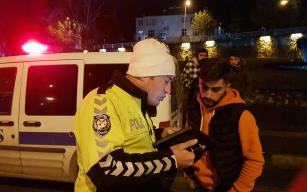 Alkollü yakalandı, “Ayran içtim” dedi