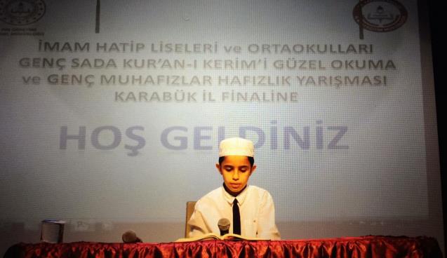 Safranbolu'da Kur'an-ı Kerimi Güzel Okuma yarışması